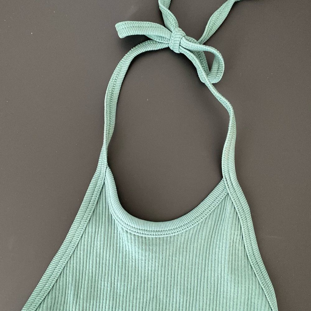 Urban Outfitters Out from Under Teal Halter Top XS-S Beachy Vacation Festival - Picture 10 of 10